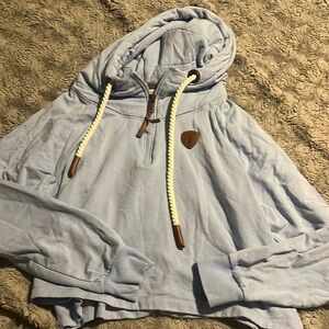 Wanakome Blue Hoodie XL New
